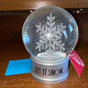 Rae Dunn Let It Snow Globe